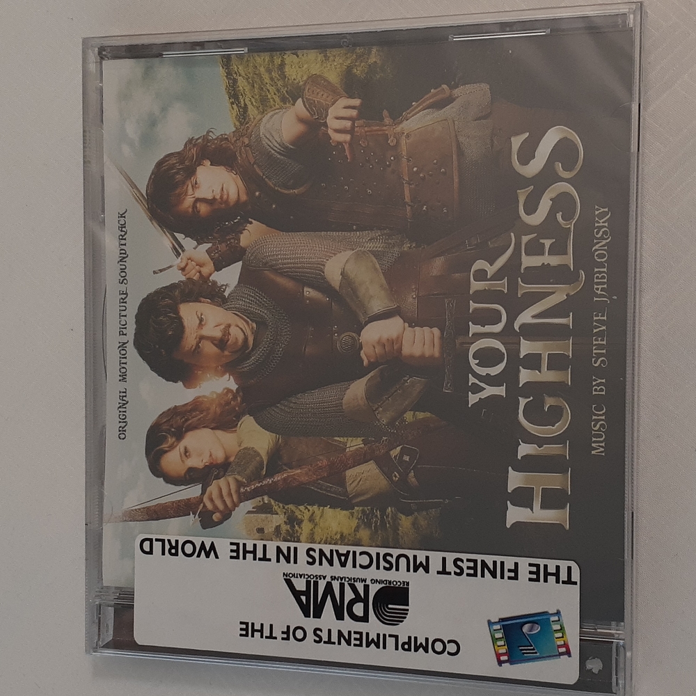 Your Highness Original Motion Picture Soundtrack by Steve Jablonsky (Sealed)